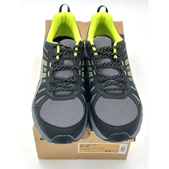 Asics Gel-Venture 7 Trail Running Shoes Men’s Size 14 Yellow 2106-OXATB NWT - Picture 3 of 6